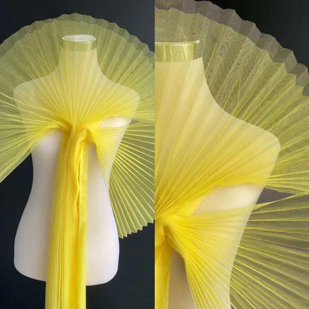 Модный DIY Материал 3D Свадебные Аксессуары Новая Плиссированная Жесткая Сетка