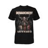 Футболка унисекс «Творческая личность» «Разврат Кровь Кровавый Бог» Забавные футболки