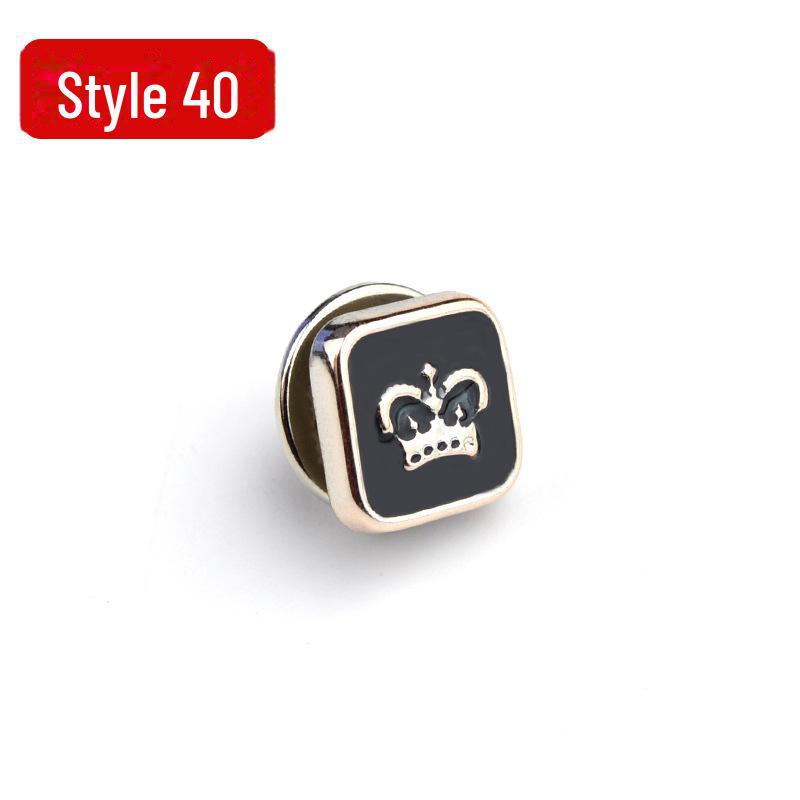 Anti-Exposure, Concealed, Removable and Sew-Free Pearl Shirt Brooch Buttons