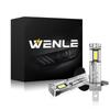 WENLE H1 LED Супер 6000K для техосмотра новых транспортных средств, Совместим с DC12V, Оснащен драйвером постоянного тока, Комплект из 2 шт. и фар, Соответствует требованиям, 30 Вт, Яркий,