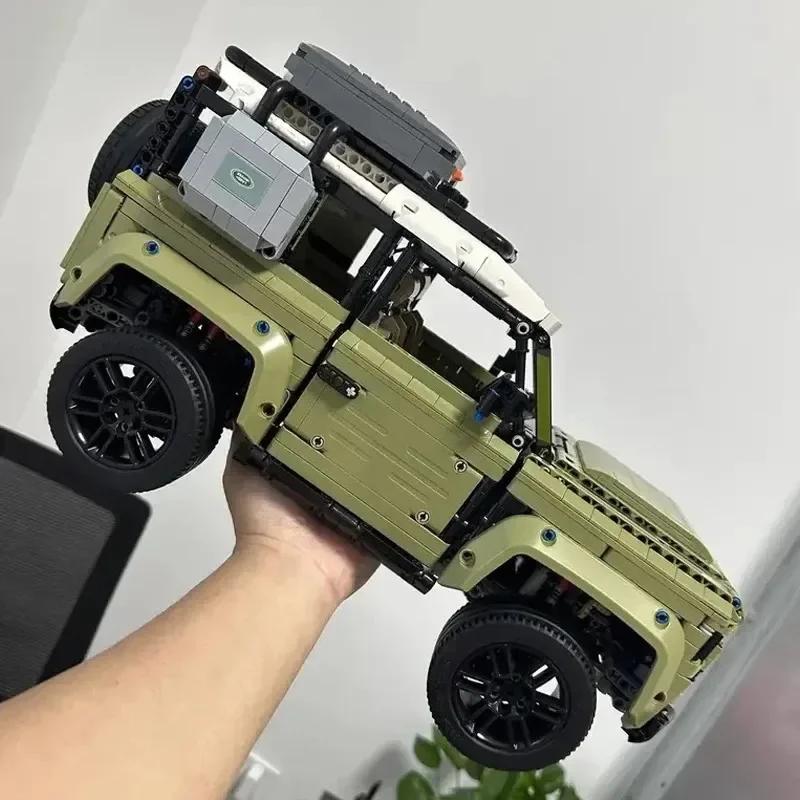 2573pcs Technical 42110 Land Rover Defender Off-road Building Blocks Bricks Puzzle Set Model MOC Vehicle Toys Kids Birthday Gift