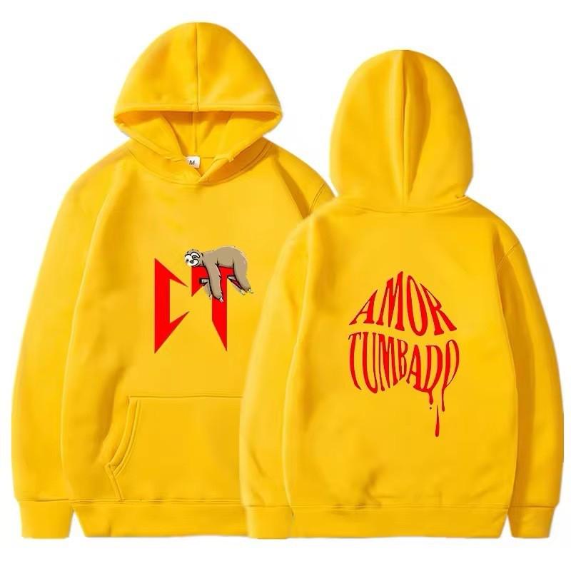 Casual Loose Fit Hooded Sweatshirt Teens Streetwear Long Sleeve Pullover