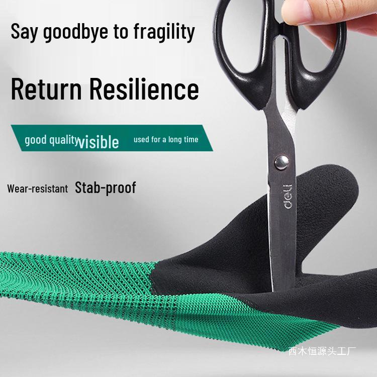 Durian Peeling Gloves: Waterproof, Anti-Cut, Anti-Stab, Non-Slip, Thickened Rubber Coating.