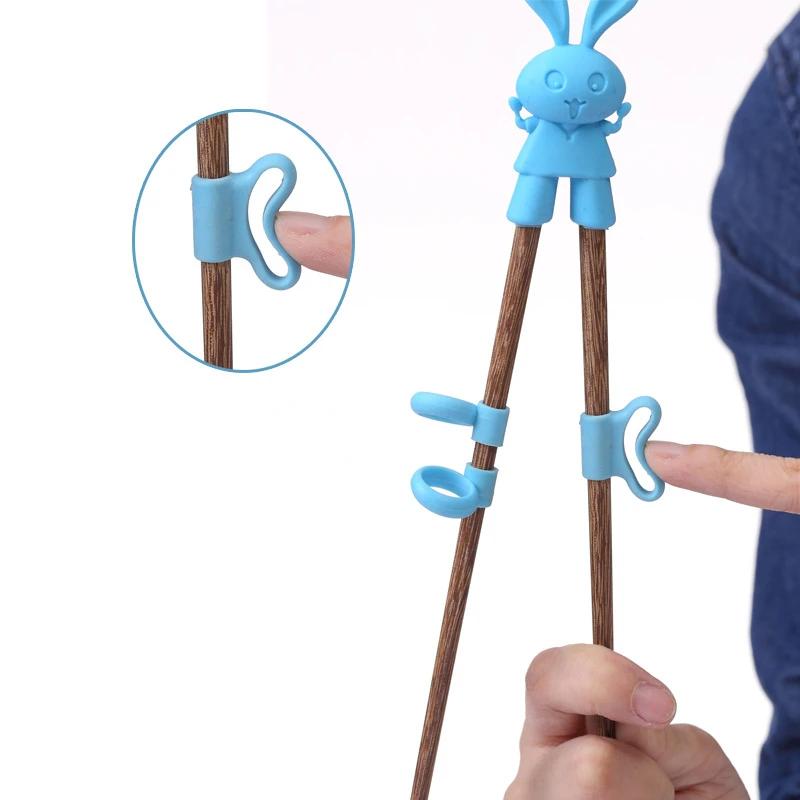 Eat Training Chopsticks Baby Learning Tableware Children Chopsticks Trainer Chinese Chopstick Kitchen Supplies Cartoon Children