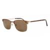 Full Rim Rectangle Brown Gold Smartbuy Collection MagnuS S Sb 899e faShion uniSex SunglaSSeS