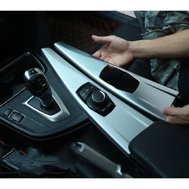 Автоаксессуары Карбоновое волокно ABS Накладка на панель мультимедиа для интерьера для BMW 3 серии F30 F34 4 серии F33 F36