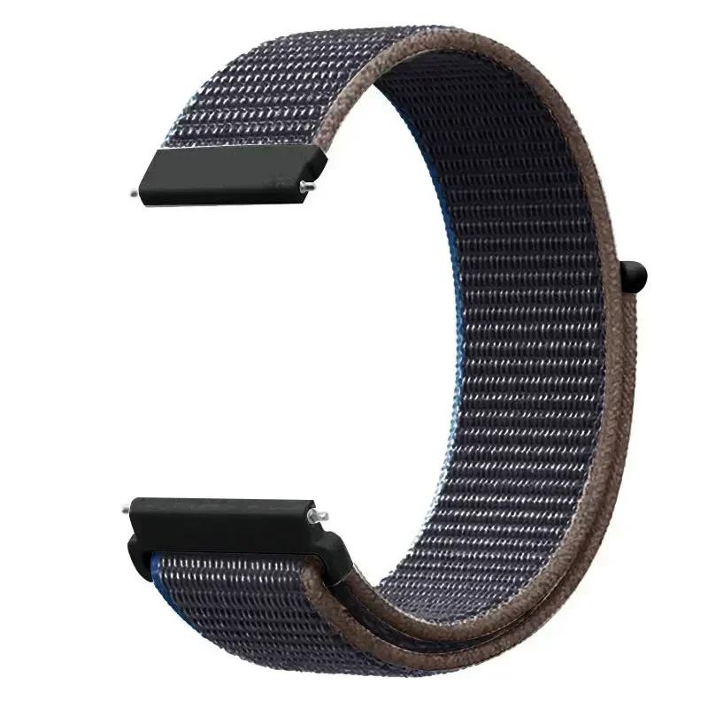 20mm 22mm Nylon Loop For Garmin Venu 3 2/SQ SQ2/Vivoactive 6 5 4 3 Watchband For Garmin Forerunner 745 965 255 245 645 55 158