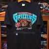 Винтажная футболка унисекс черного цвета с графикой Vancouver Grizzlies NBA для мужчин и женщин