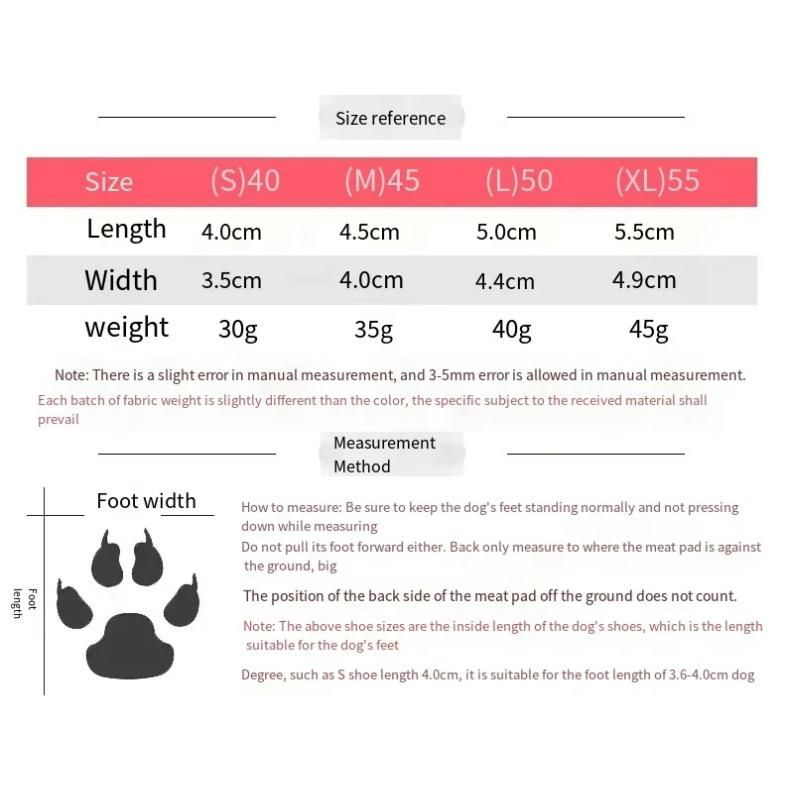 4 шт. Зимняя обувь для собак, мягкие водонепроницаемые толстые теплые ботинки для маленьких и средних собак, носки для щенков чихуахуа, аксессуары для домашних животных йоркширского терьера