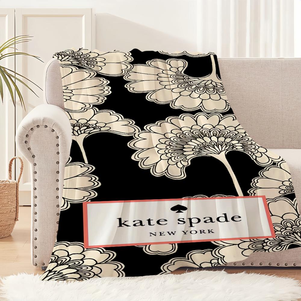Fashion Blanket Plush Nap Sofa rug for Living Room K-Kate-Spade-S Warm Office Bedroom Birthday Home Travel Kid Gifts