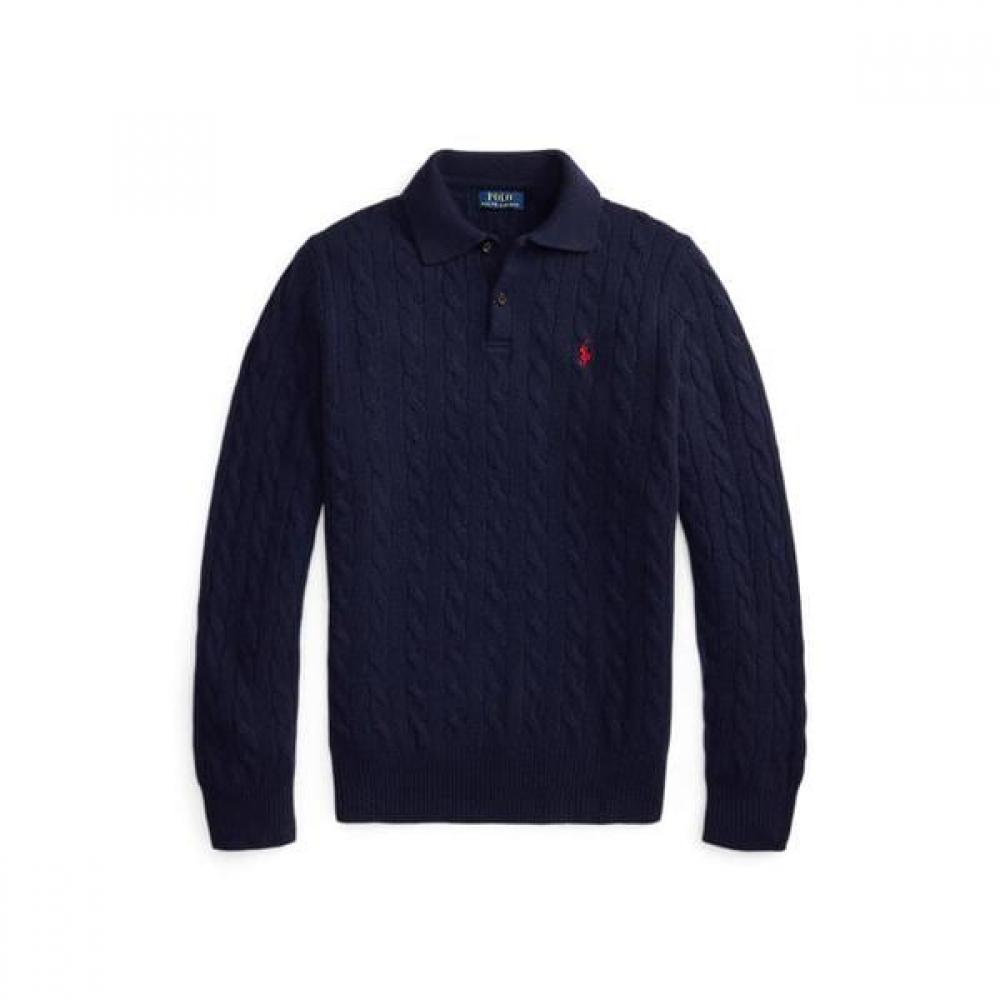 Polo Ralph Lauren Мужской шерстяной кашемировый свитер крупной вязки mnpoSwe16822883400