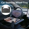 Portable Car Laptop Computer Desk Mount Stand Eat Work Car Steering Wheel Dining Table BracketDrink Food Coffee Tray Board
