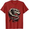 Women Men's T-Shirt Cotton Tops Summer Fashion Street Short Sleeve Tee Shirts 3D Snake Print Tees Female Male Clothing