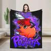 Chainsaw Devil Kawaii Anime Warm Soft Plush Blanket for Kids Flannel Bedding Throw for Couch Sofa Bed