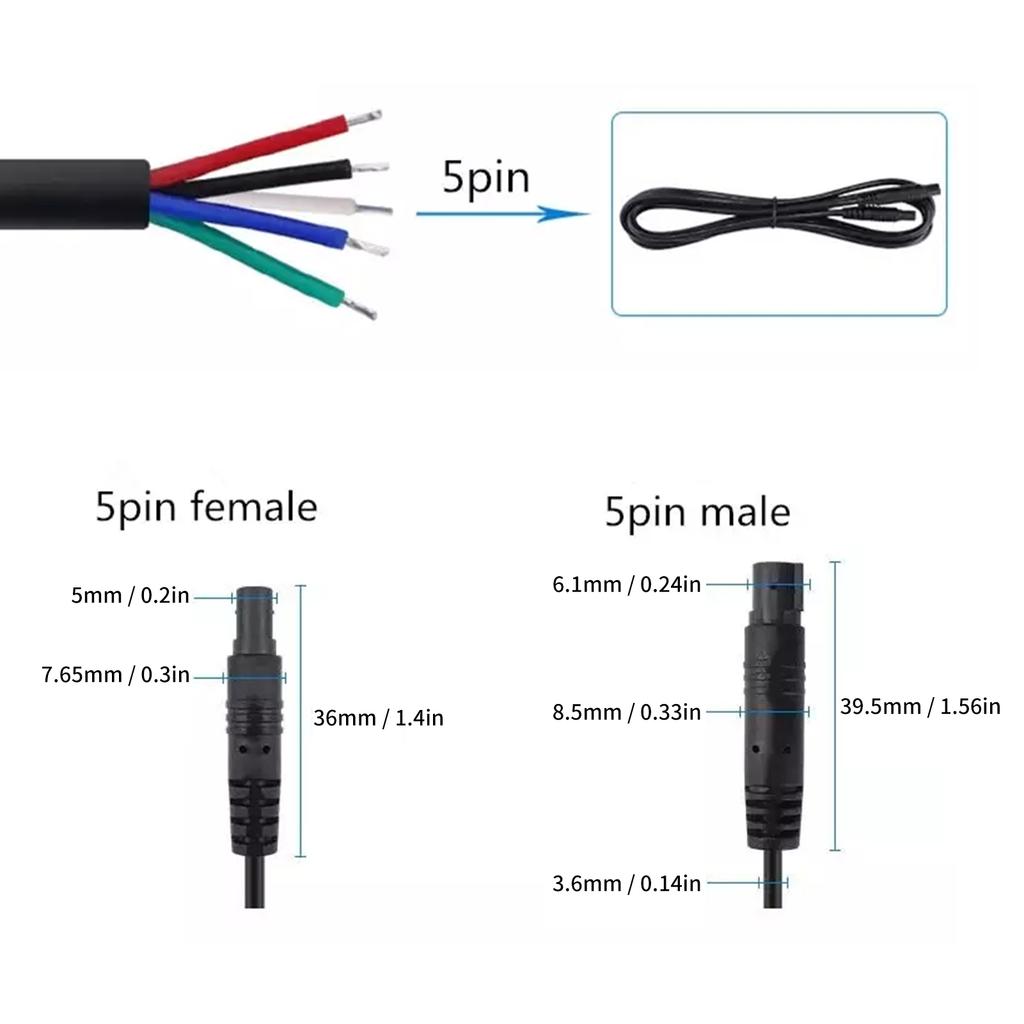 8.2ft 5-контактный удлинительный кабель для камеры заднего вида «папа-мама» универсальный автомобильный кабель для камеры заднего вида провод для камеры заднего вида кабель для камеры заднего вида