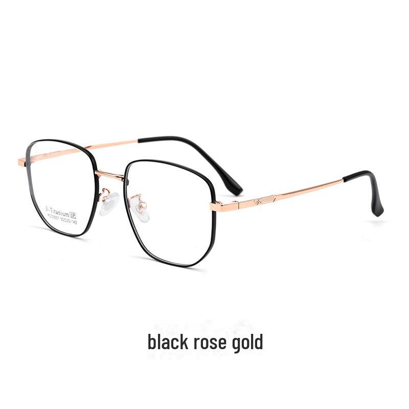 Немагнитная титановая оправа для очков в стиле ретро для женщин - модель KO33007K, сверхлегкая и подходит для близорукости