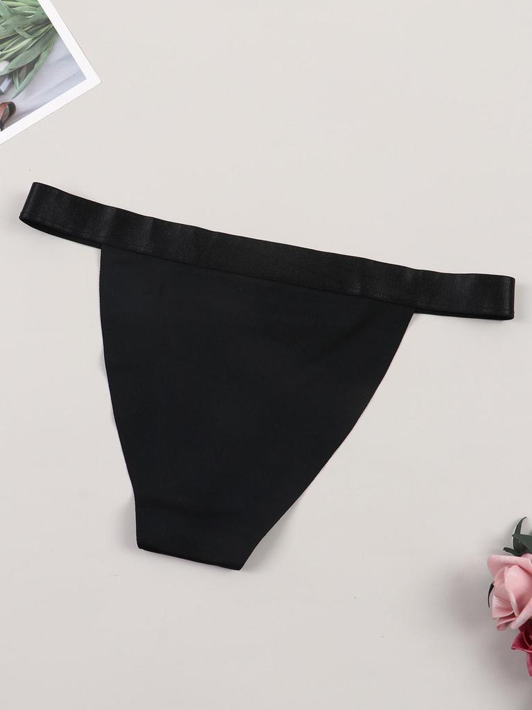 Женские сексуальные трусики-стринги с индивидуальным текстовым принтом и рисунком, удобные трусики-стринги с низкой талией
