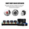 Программируемая кастомная клавиатура RGB 12 клавиш 4 ручки Макро-клавиатура Hot-swap USB Проводная/Bluetooth-совместимая Механическая клавиатура