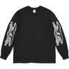 ANTIHERO Футболка с длинным рукавом Eagle Черная