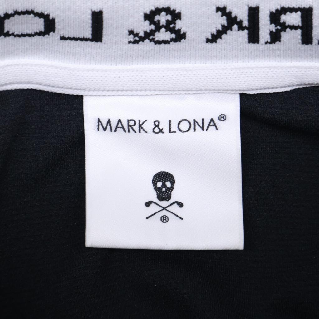MARK&LONA MLM-2A-AP01 Ruler JQ Jersey Polo Skull Print Short Sleeve Polo Shirt/ Tops 46 blackUsed