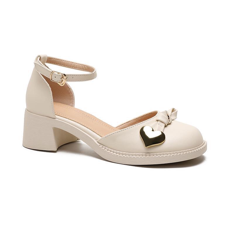 Yuexinwang кожаные балетки для хуэйчжоуской женской обуви каблуки полые прохладные шлепанцы женские новые летние босоножки на высоком каблуке