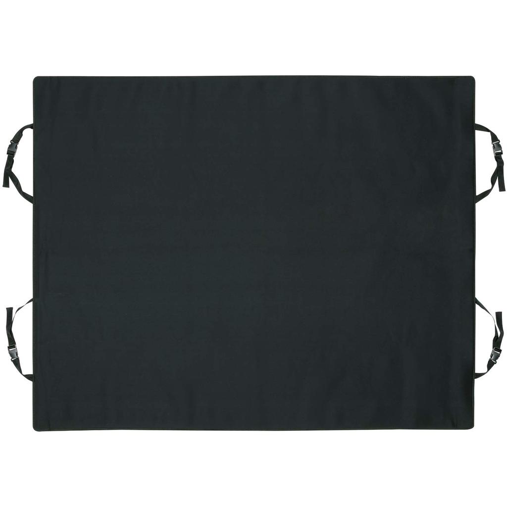 Bonform 7283-16BK Luggage Mat, Waterproof Deo, Light/Normal Car, Cargo Area Cover, 49.2 X 63.0 Inches (125 X 160 Cm), Black