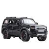 1/32 Toyota 2024 PRADO Land Cruiser SUV Alloy Car Model Diecast Metal Off-road Vehicles Car Model Sound Light Childrens Toy Gift