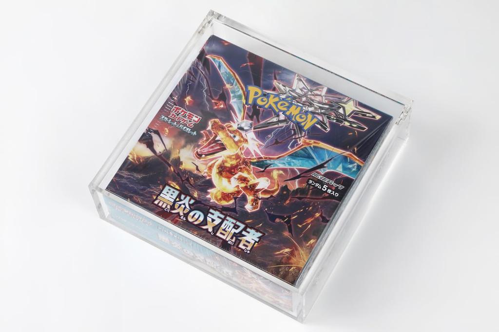 TOYGER Загрузчик коробок прочный акриловый кейс надежно защищает невскрытую карточную игру [Сверхжесткий, коробки]