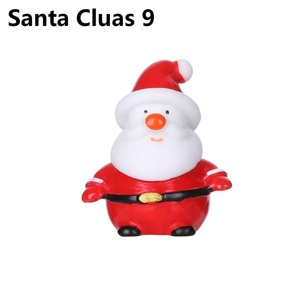 Garden Bonsai Decor Home Decorations Christmas Figurines Xmas Tree Miniature Snowman Santa Claus