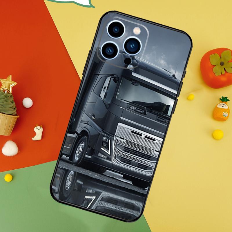 Cool Heavy Truck Car Phone Case For iPhone 17 Pro Max 16 14 13 12 11 15 Pro Max Plus 12 13 Mini 16e 17 Air Cover