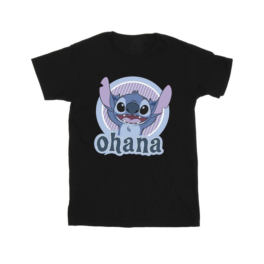 Disney Boys Lilo And Stitch Ohana Circle T-Shirt