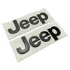ABS Emblem Car Rear Trunk Badge Front Hood Sticker for JEEP Wrangler Compass Grand Cherokee Renegade JK JL Patriot Rubicon Decal