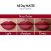 Nykaa All Day Matte Waterproof, Transfer Proof, Mask Proof, 12H Liquid Lipstick - Boss Babe