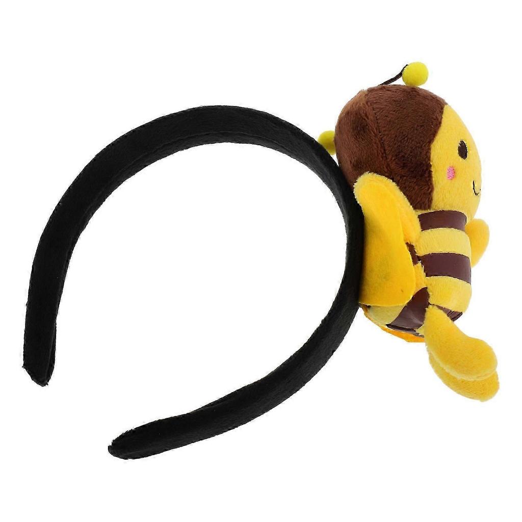 Adorable Realistic Plush Bee Headband for Cosplay, Halloween, and Washing Festivals  Comfortable & Cute Bee Accessory for All Ages