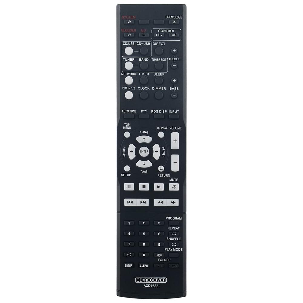 AXD7688 For Pioneer AV Receiver Stereo System Remote Control Ergonomic Replacement Controller