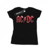 Womens/Ladies Red Ice Logo Cotton T-Shirt