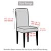 Universal Jacquard Chair Cover Stretch Solid Color Chair Covers Dining Room Wedding Hotel Banquet Home Decor Washable Seat Case
