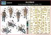 Master Box Accident 2 German 3 Soviet Accident Plastic MB35090 1/35 German-Soviet - Soldiers, Soldiers, Encounter, Model,