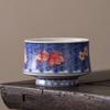 Blue And White Year With Fish Master Cup Ceramic Household Tea Cup Single Cup Kung Fu Tea Set Drinking Tea Cup Tea Bowl Tea Cup