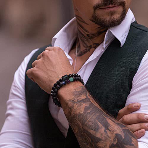 Мужской браслет JYL TS Зодиак Набор Совмещает Космические Энергии Для Благоприятных Результатов