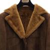 Loewe Куртка из овчины, кожа мутон, 36, Коричневая, натуральная кожа, Женская, Б/у