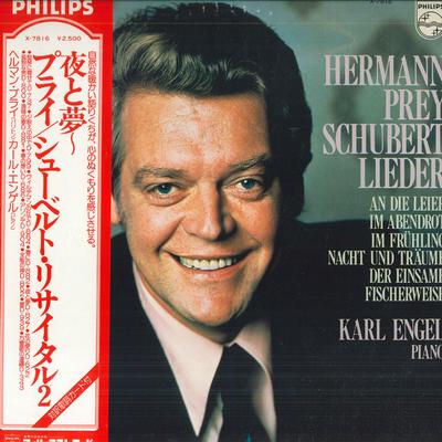 LP Пластинка ГЕРМАН ПРЕЙ, КАРЛ ЭНГЕЛЬ - Плей / Шуберт Рецитал 2 X7816 PHILIPS Япония Оби Классика Б/У