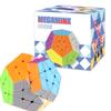 Магнитный Мегаминкс Волшебный Кубик 3х3 Додекаэдр Двенадцатицветный Скоростной Волшебный Кубик Матовый На ощупь Пазл Профессиональные Игрушки Для Детей Подарки