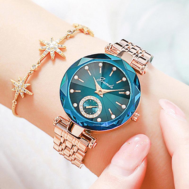 Women Wrist Watches Top Brand Luxury High Quality Movement Quartz Watches For Female Clock Stainless Steel Relogio