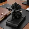 3D-печатный держатель для ручек в виде рыцаря, многофункциональная подставка для карандашей в виде коленопреклоненного рыцаря, украшение для рабочего стола дома и в офисе