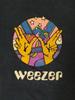Винтажная футболка Weezer Черная Забавный Подарок Унисекс Хлопковая Футболка Все размеры Унисекс Футболка