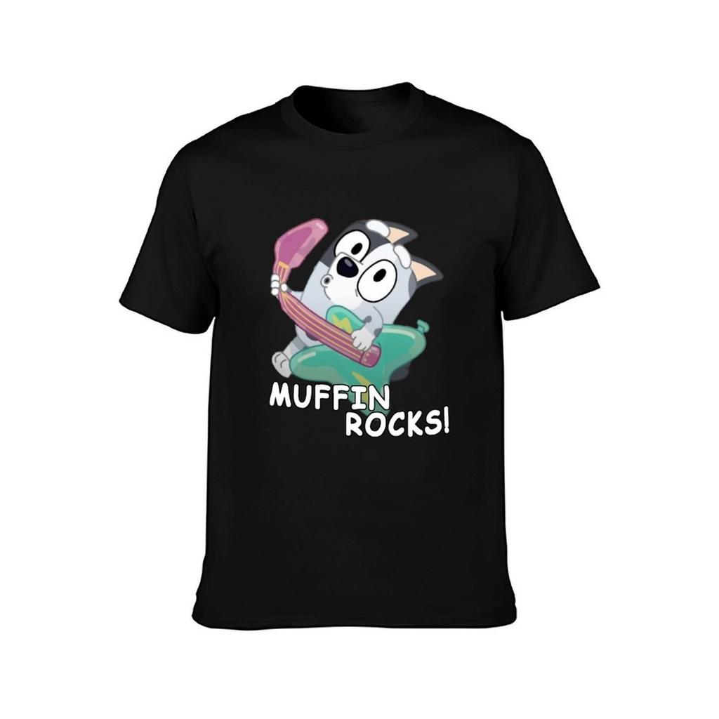 MUFFIN ROCKS надувная гитара синий дог хилер футболка аниме графика аниме фигурки компрессионная футболка мужская