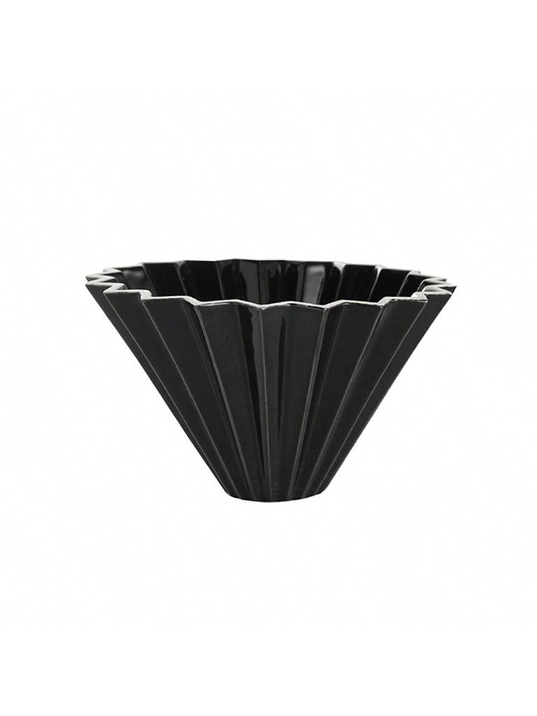 Керамический фильтр для кофе Leeseph, оригами конусообразный фильтр для заваривания кофе, многоразовый фильтр для заваривания кофе вручную для домашнего кафе