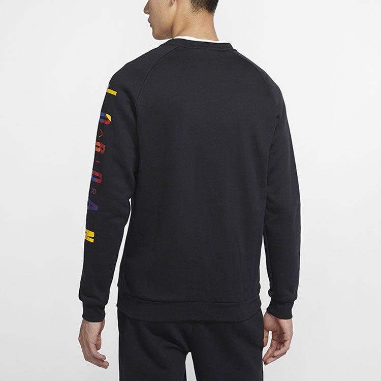 Jordan Sweatshirts Men's Black Crew Neck Moderate Regular DA6729-010
