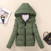 2022 Новая зимняя куртка Женская парка с капюшоном Короткие пальто Женская парка Теплая утолщенная куртка Корейская свободная хлопковая подкладка Верхняя одежда